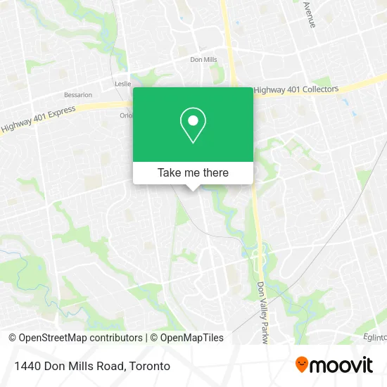 1440 Don Mills Road map