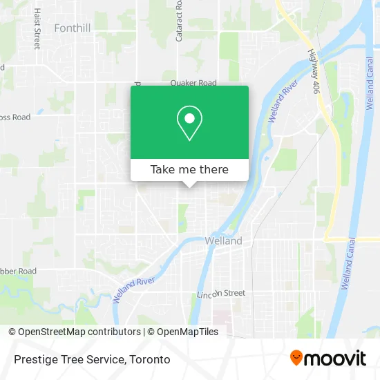 Prestige Tree Service map