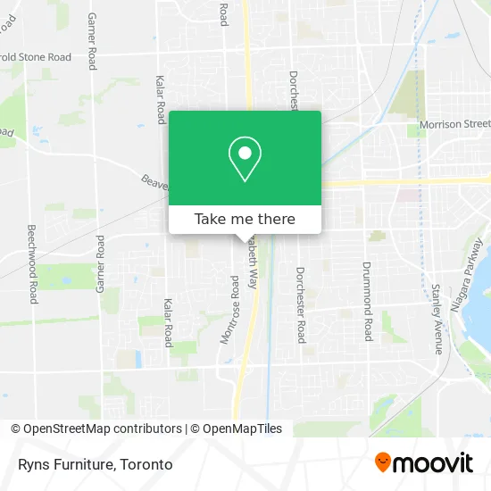 Ryns Furniture map