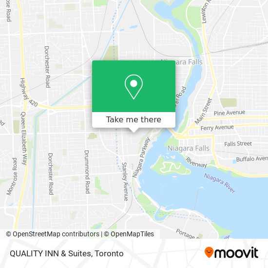 QUALITY INN & Suites map