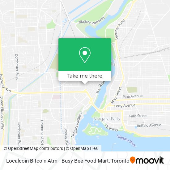 Localcoin Bitcoin Atm - Busy Bee Food Mart map