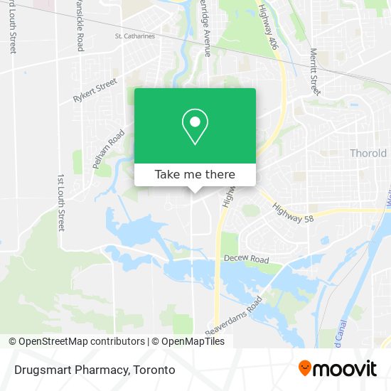 Drugsmart Pharmacy map