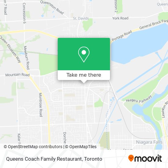 Queens Coach Family Restaurant map