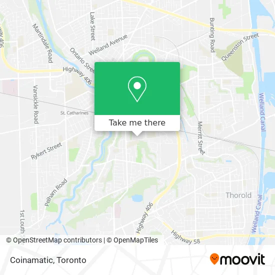 Coinamatic map
