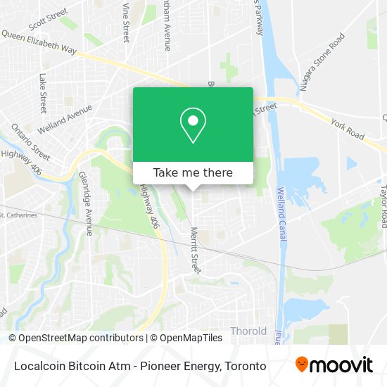 Localcoin Bitcoin Atm - Pioneer Energy map