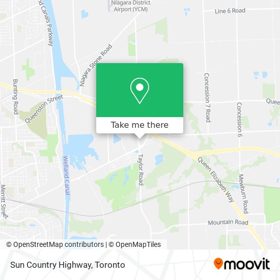 Sun Country Highway plan