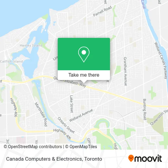 Canada Computers & Electronics map