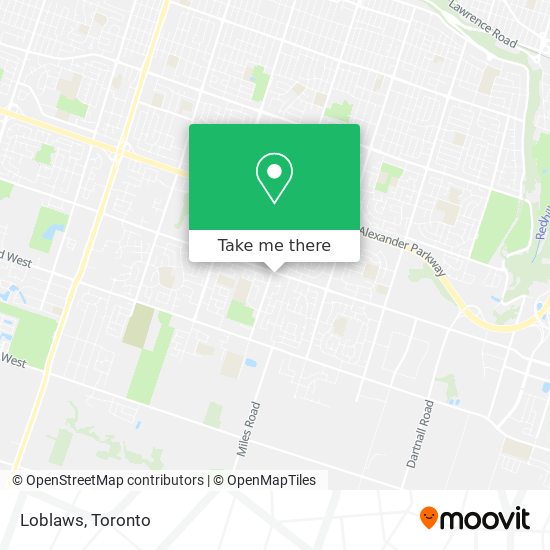 Loblaws map