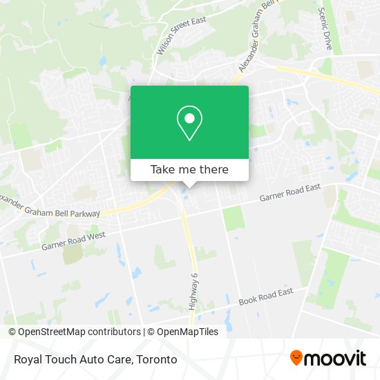 Royal Touch Auto Care map