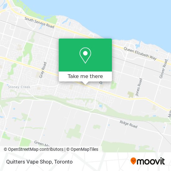Quitters Vape Shop plan