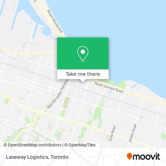 Laneway Logistics map