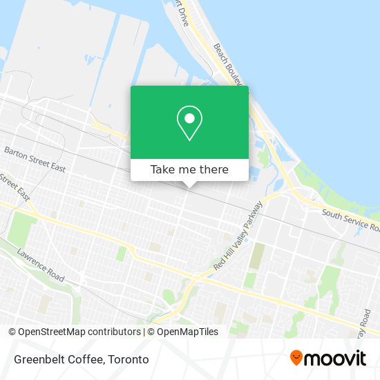 Greenbelt Coffee map