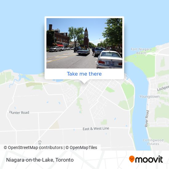 Niagara-on-the-Lake map