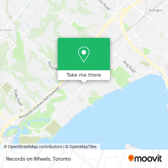 Records on Wheels map