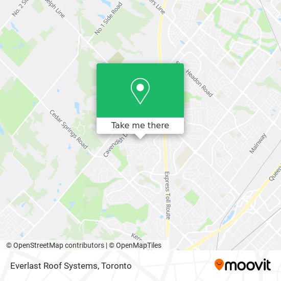 Everlast Roof Systems map