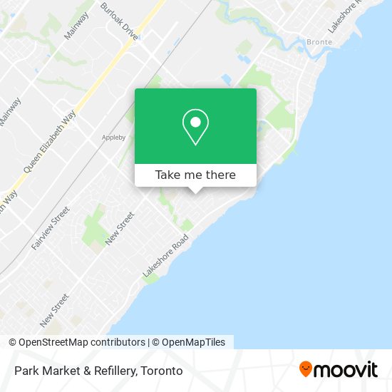 Park Market & Refillery map