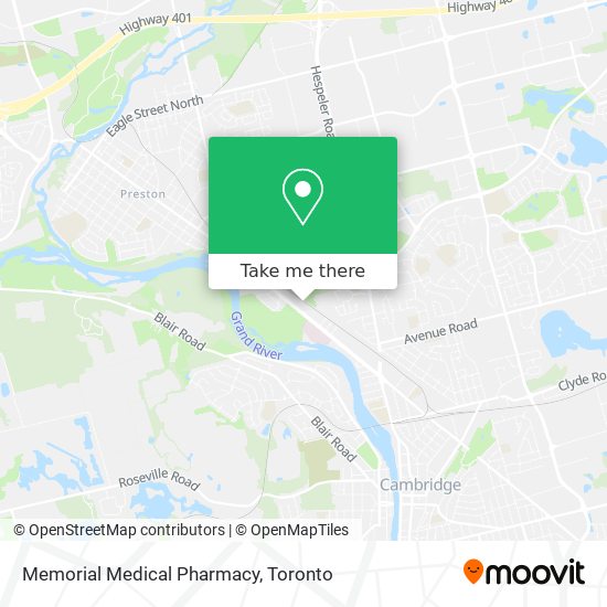 Memorial Medical Pharmacy map