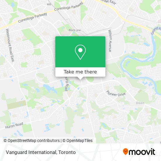 Vanguard International map