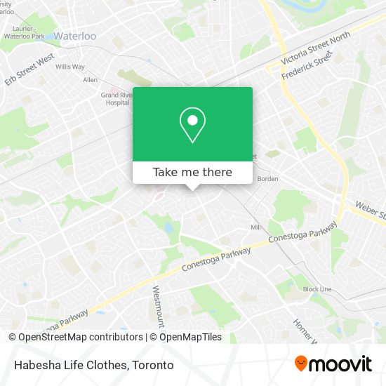 Habesha Life Clothes map