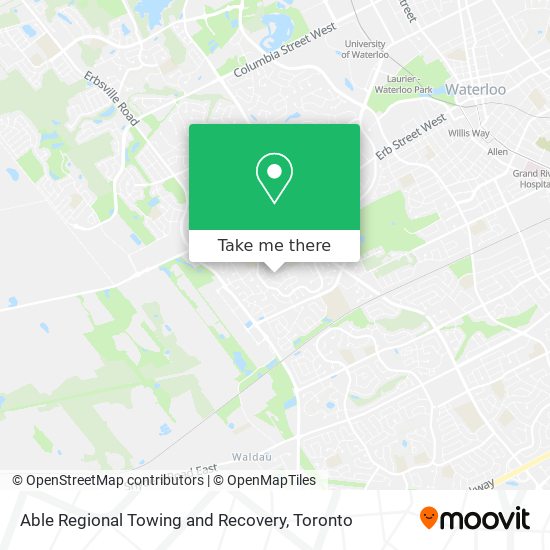 Able Regional Towing and Recovery plan