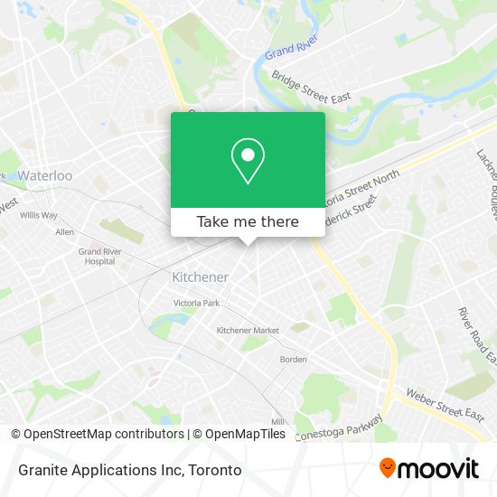 Granite Applications Inc map