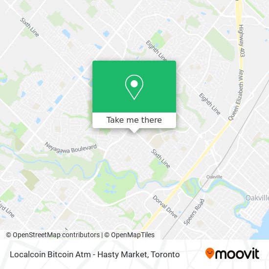 Localcoin Bitcoin Atm - Hasty Market map