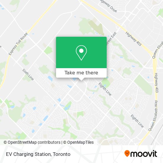 EV Charging Station map