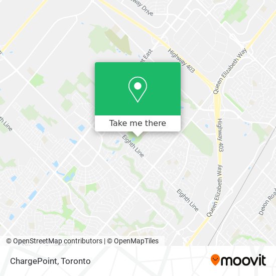 ChargePoint map