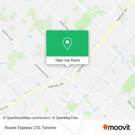 Roadx Express LTD map