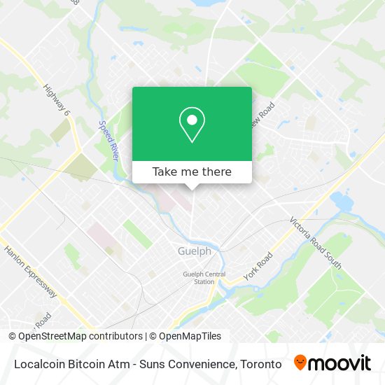 Localcoin Bitcoin Atm - Suns Convenience map