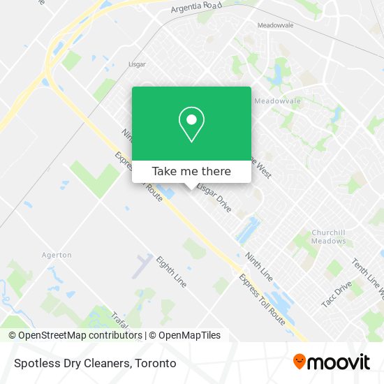 Spotless Dry Cleaners map