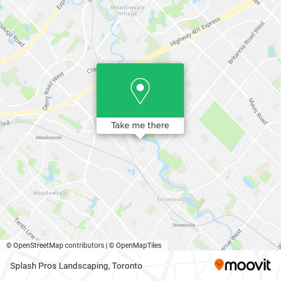 Splash Pros Landscaping map