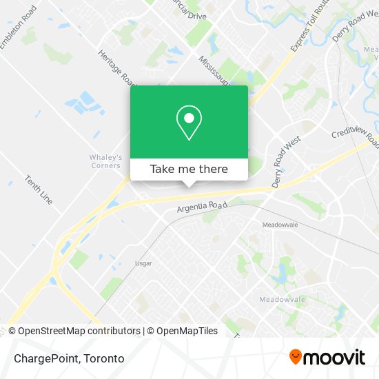 ChargePoint map