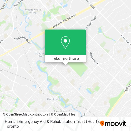 Human Emergency Aid & Rehabilitation Trust (Heart) map