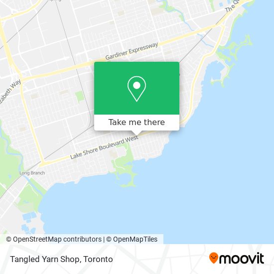 Tangled Yarn Shop map