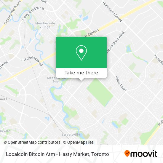 Localcoin Bitcoin Atm - Hasty Market map