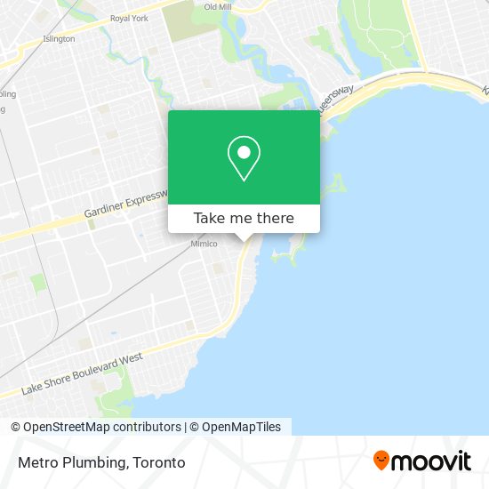 Metro Plumbing map