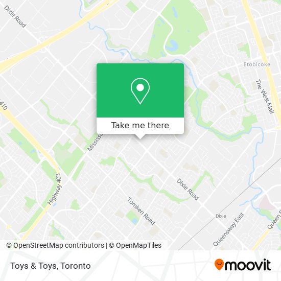 Toys & Toys map