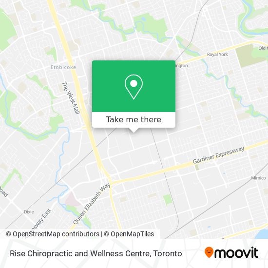 Rise Chiropractic and Wellness Centre map