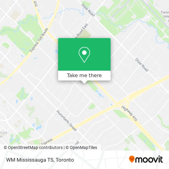 WM Mississauga TS map