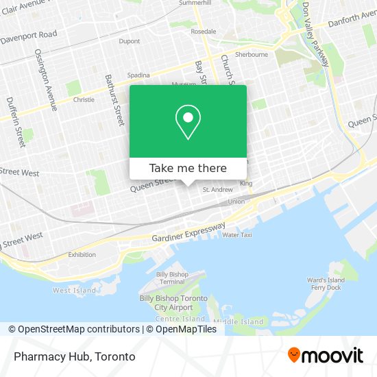 Pharmacy Hub map