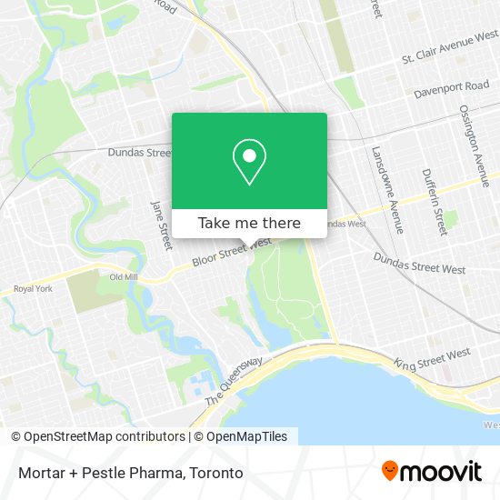 Mortar + Pestle Pharma map