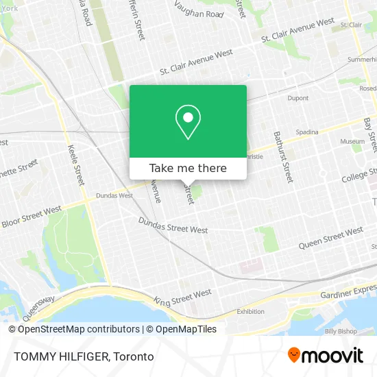 TOMMY HILFIGER map