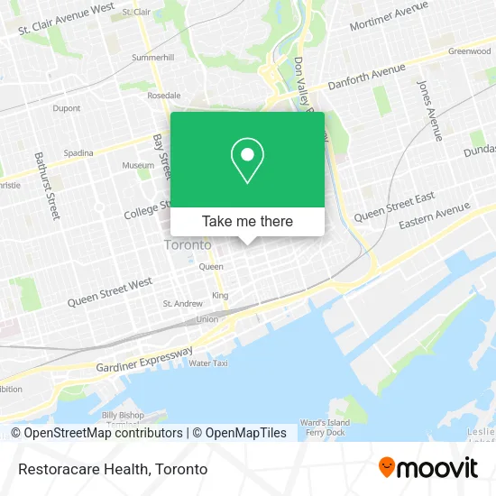 Restoracare Health map
