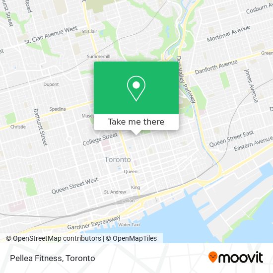 Pellea Fitness map