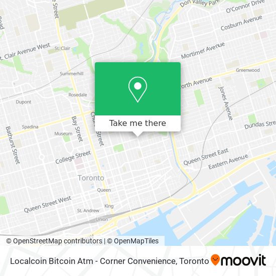 Localcoin Bitcoin Atm - Corner Convenience plan