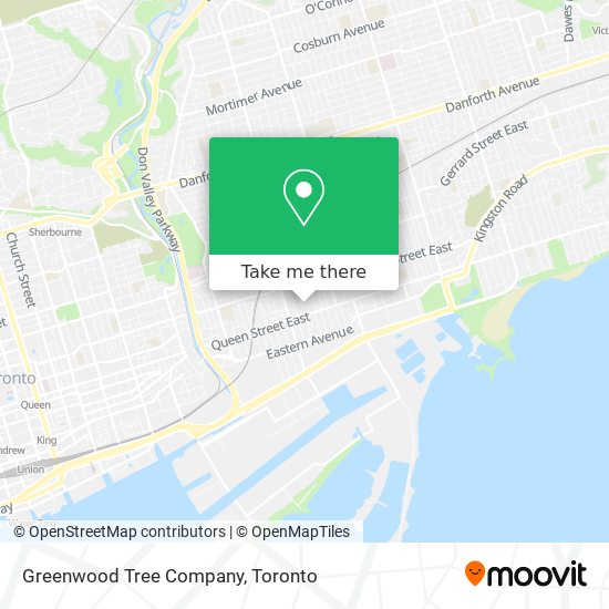 Greenwood Tree Company map