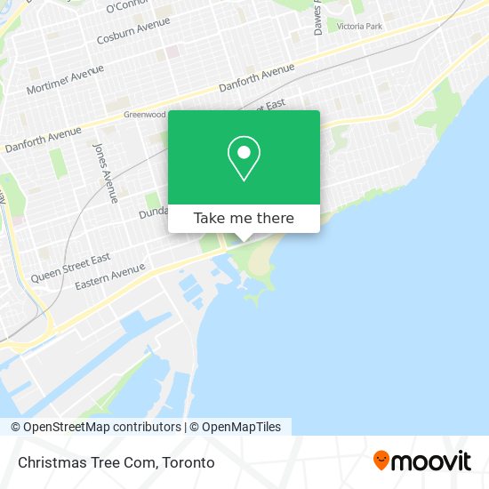 Christmas Tree Com map