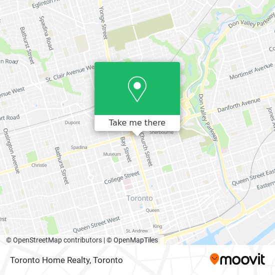 Toronto Home Realty map