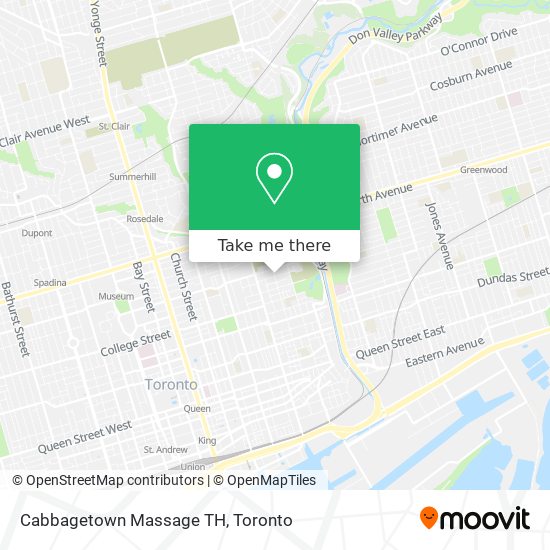 Cabbagetown Massage TH plan